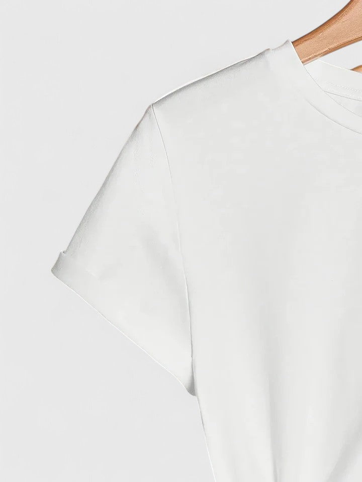 Ivanellee | Komfortabel T-shirt med Korte Ærmer