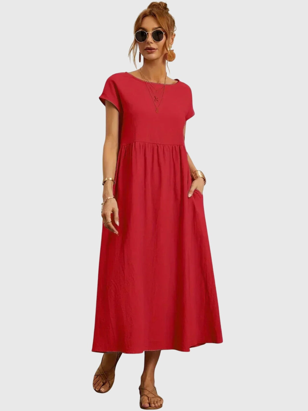 Ggiselle™ - Casual Pocket Dress