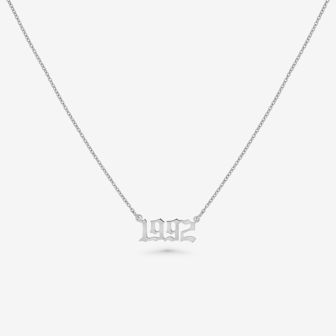 Fødselsår Halskæde