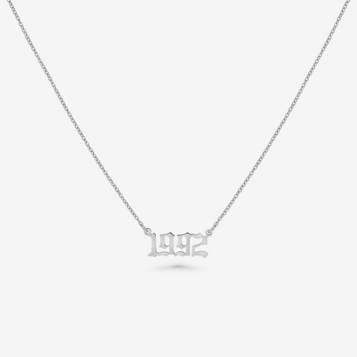 Fødselsår Halskæde