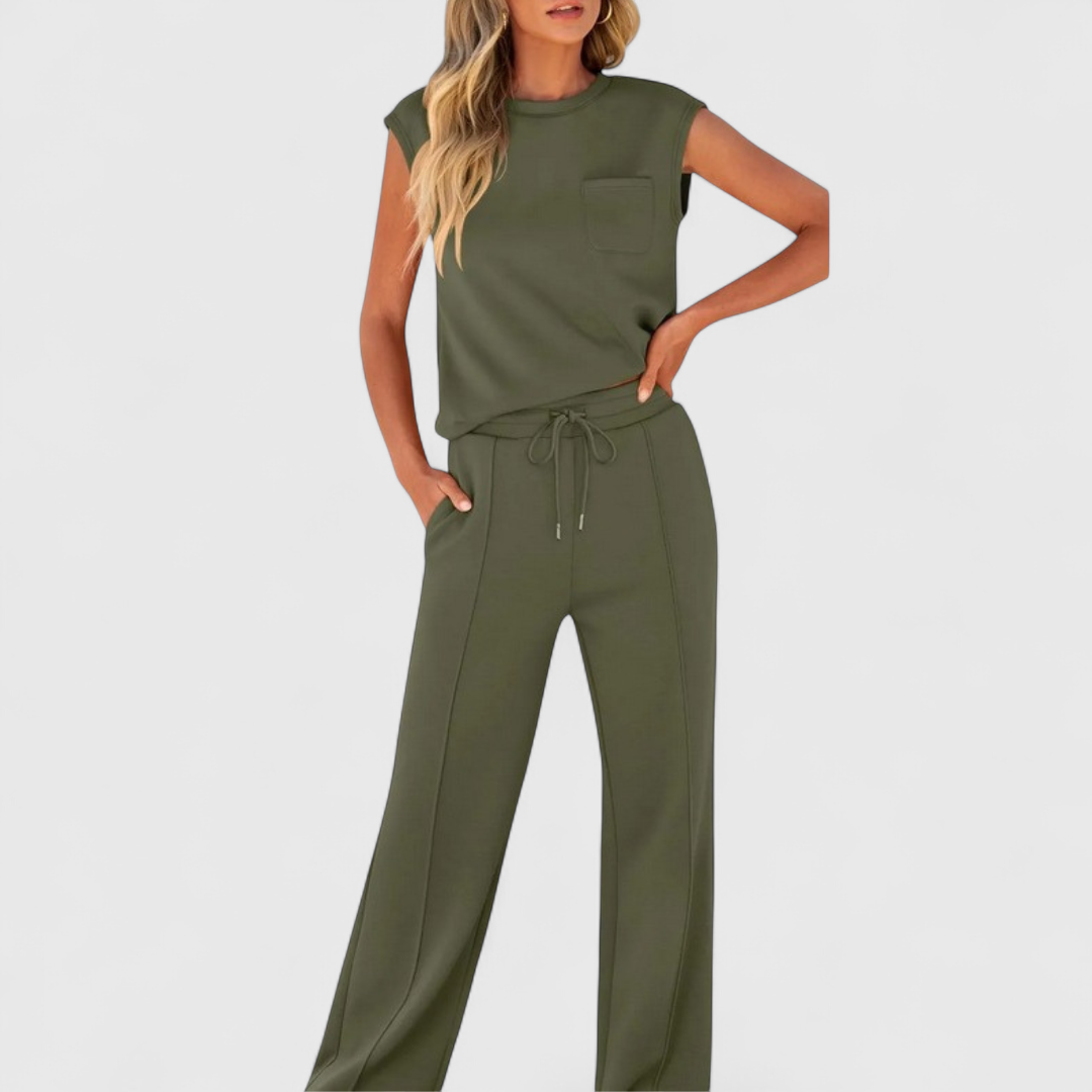 Karina – Casual Blød Lounge Co-Ord