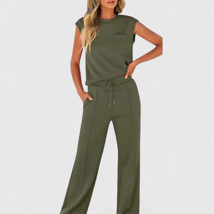 Karina – Casual Blød Lounge Co-Ord