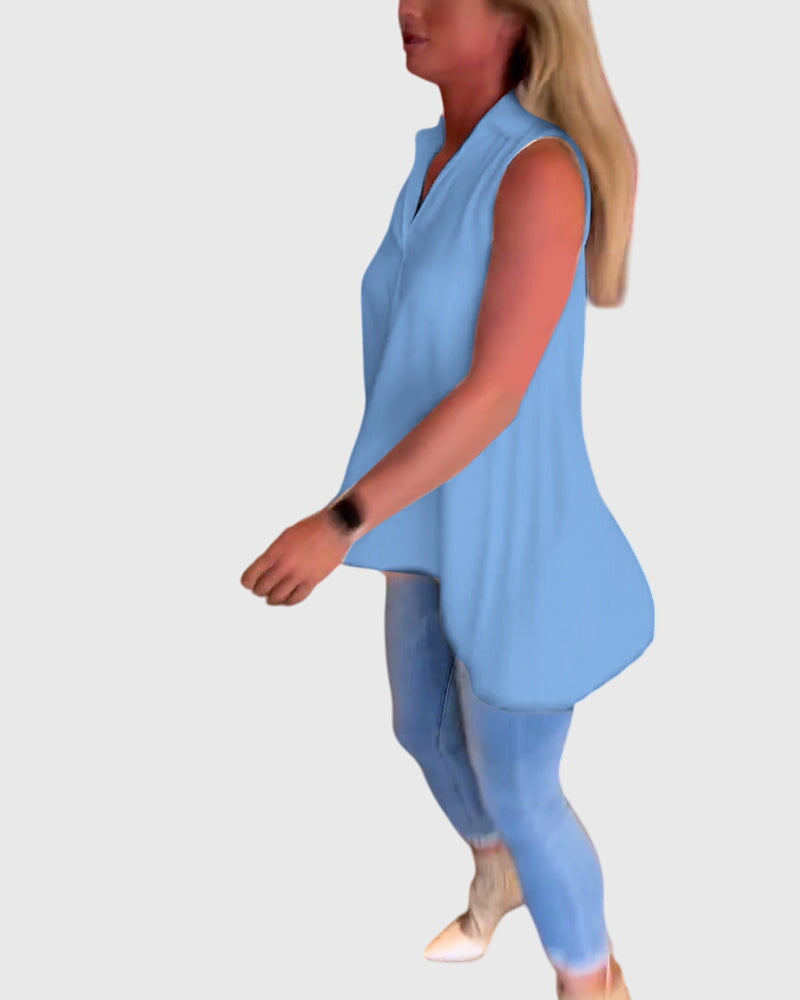 Llina™ | Uden ærmer Top