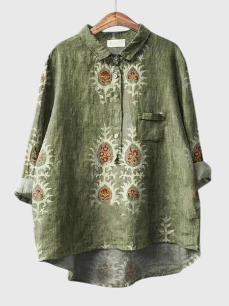 Valeria™ - Blomstret Bluse