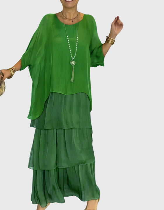 Susaan™ | Lang og Flydende Elegant Kjole