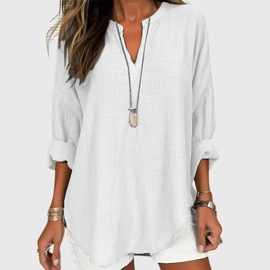 Lenara™ | Flowing Elegant Strandshirt