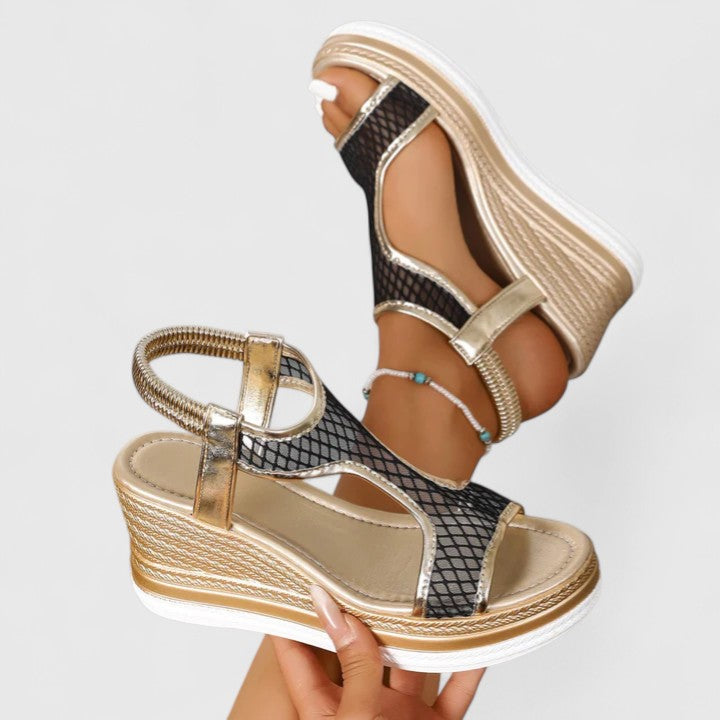 Jessica | Ortopædiske Wedge Sandaler