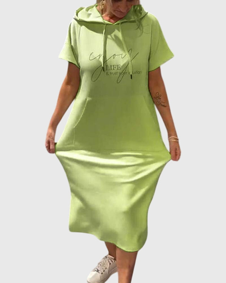 Marloowe™ | Casual Hoodie Kjole