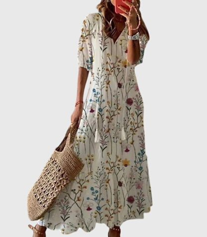 Ammalia™ | Boho Vintage Sommerkjole
