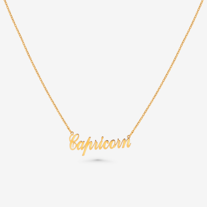 Zodiac Navnesmykke