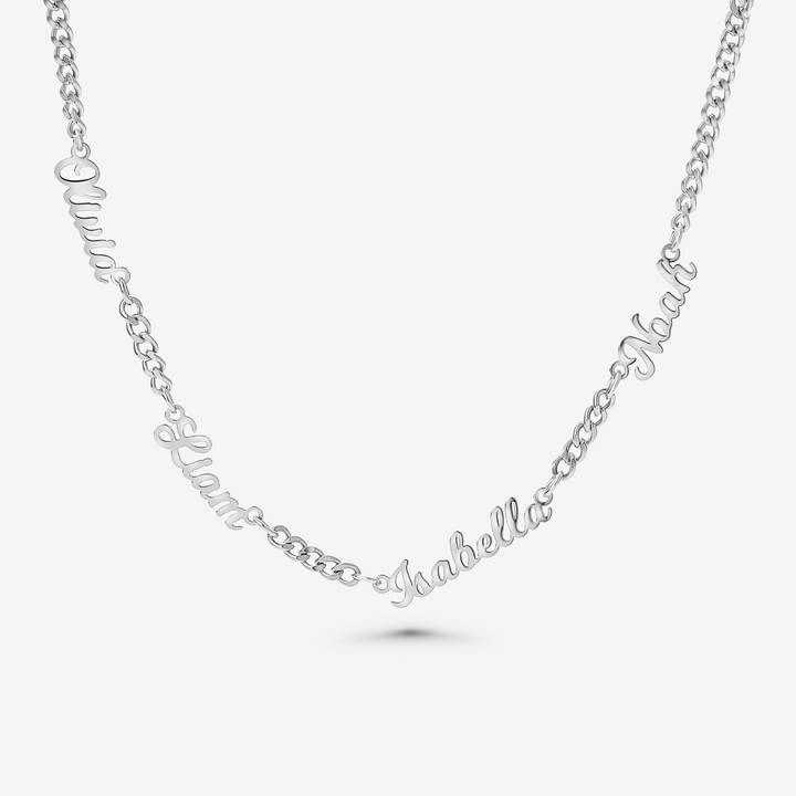 Flere Navne Halskæde