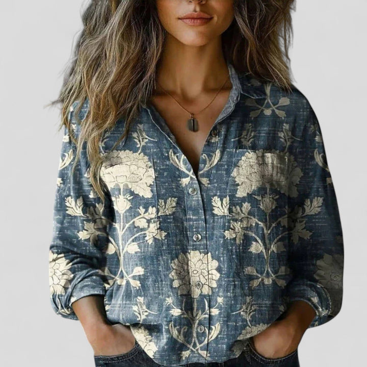 Lorenhilde | Komfortabel Bluse Skjorte