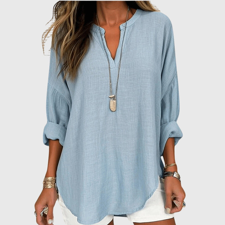 Lenara™ | Flowing Elegant Strandshirt