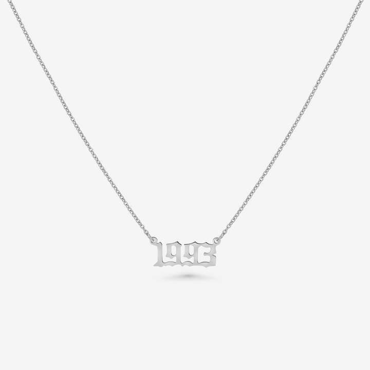 Fødselsår Halskæde