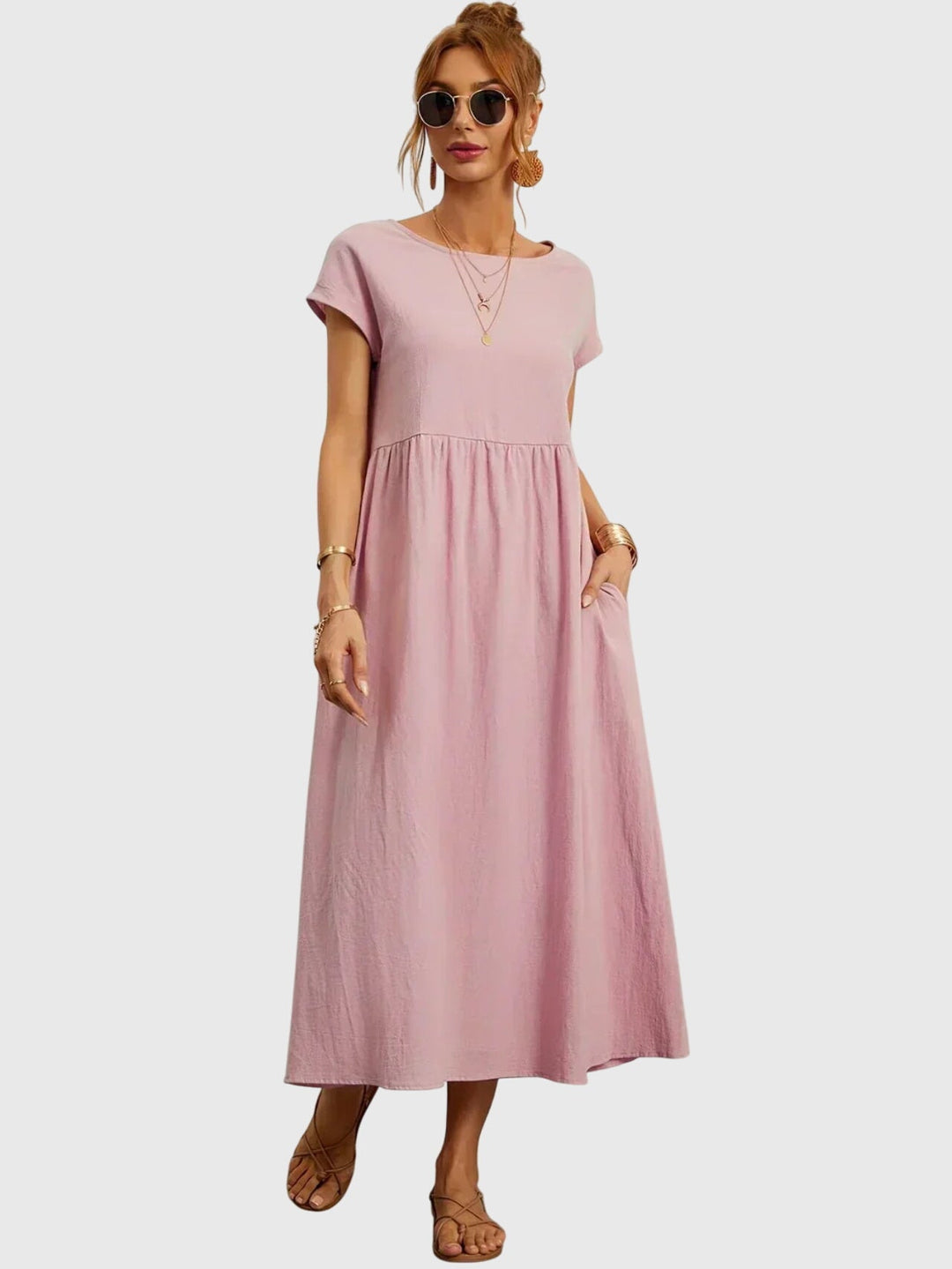 Ggiselle™ - Casual Pocket Dress