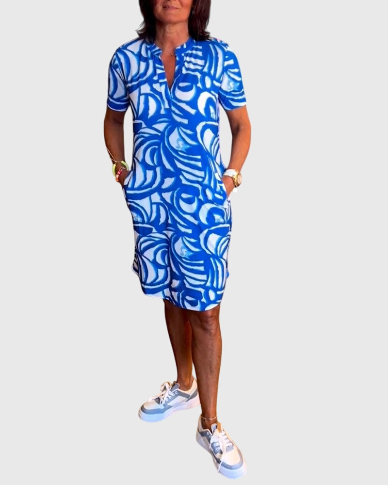 Elle™ | Flatterende Avenue Walk Kjole