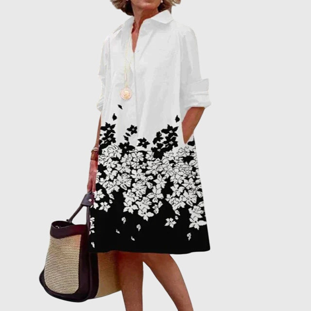 Paige™ - Elegant Kjole Med Lommer