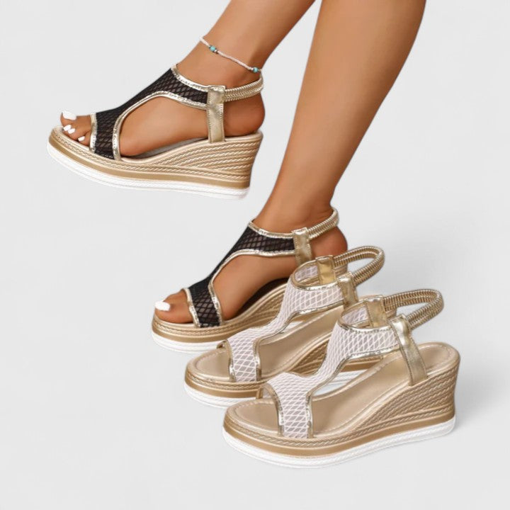 Jessica | Ortopædiske Wedge Sandaler