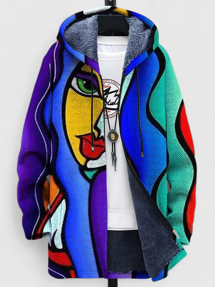 Allira - Luksus, kunstinspireret vest