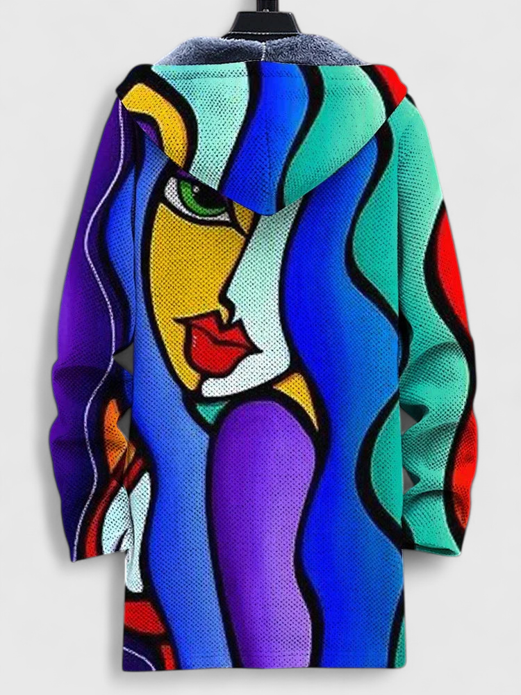 Allira - Luksus, kunstinspireret vest