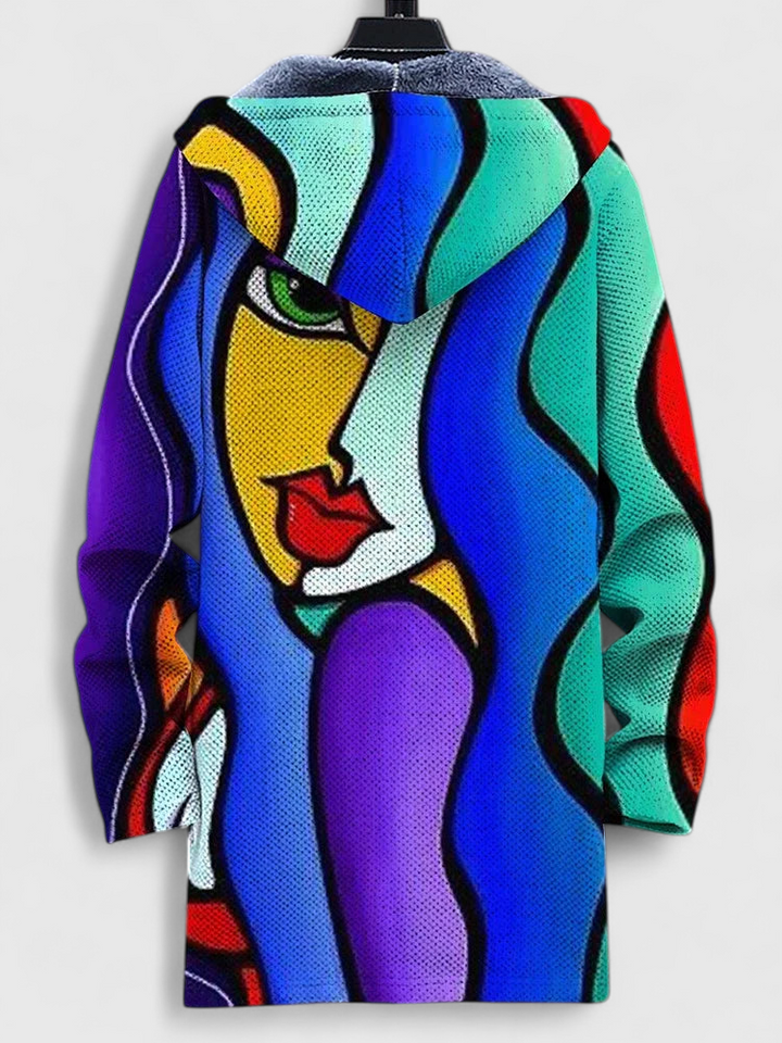 Allira - Luksus, kunstinspireret vest