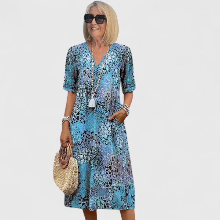 Isolde™ | Stilfuld Midi Kjole