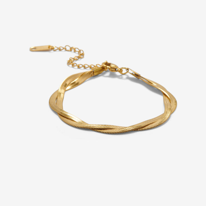 Twisted Chain Armbånd