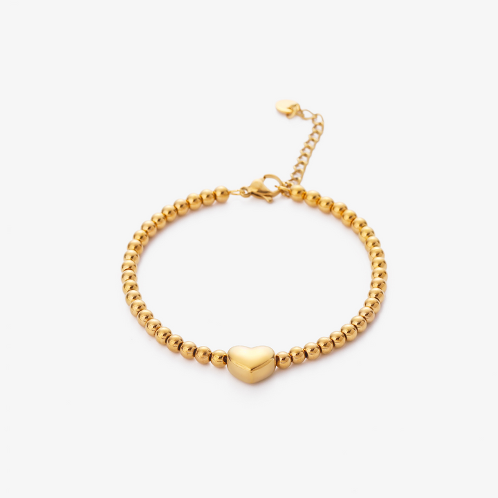 Perle Hjerte Armbånd