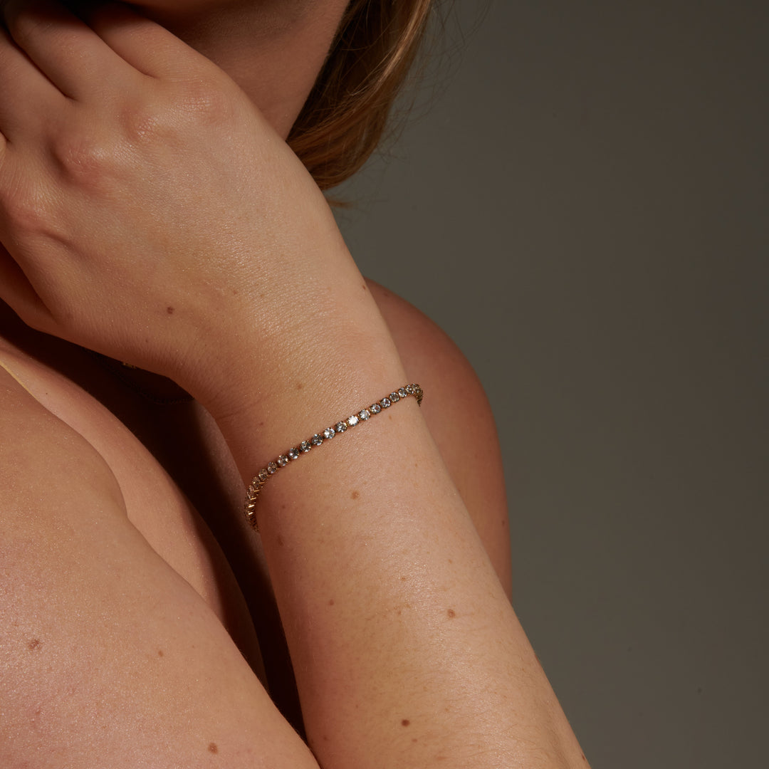 Diamant Tennisarmbånd