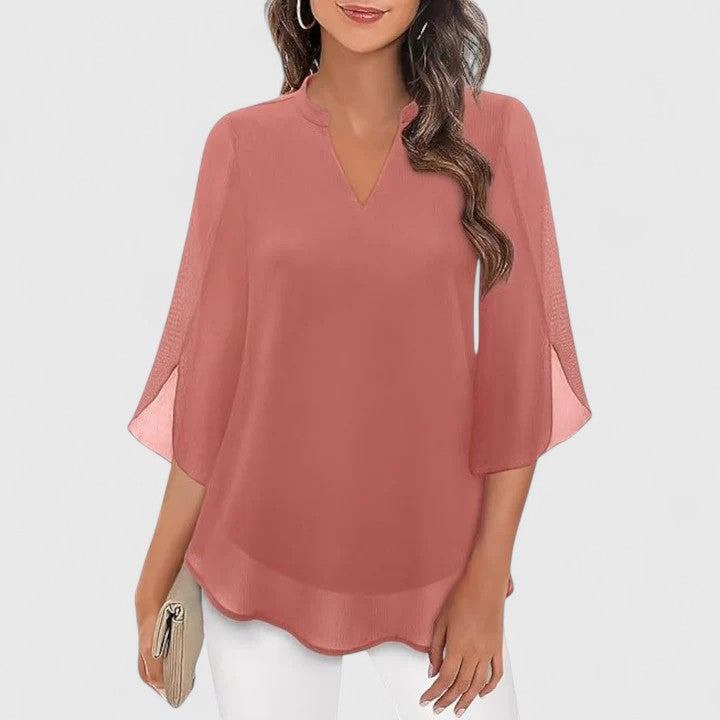 Ellie | Sofistikeret Bluse
