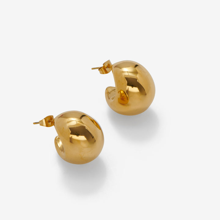 Bold Huggie Øreringe