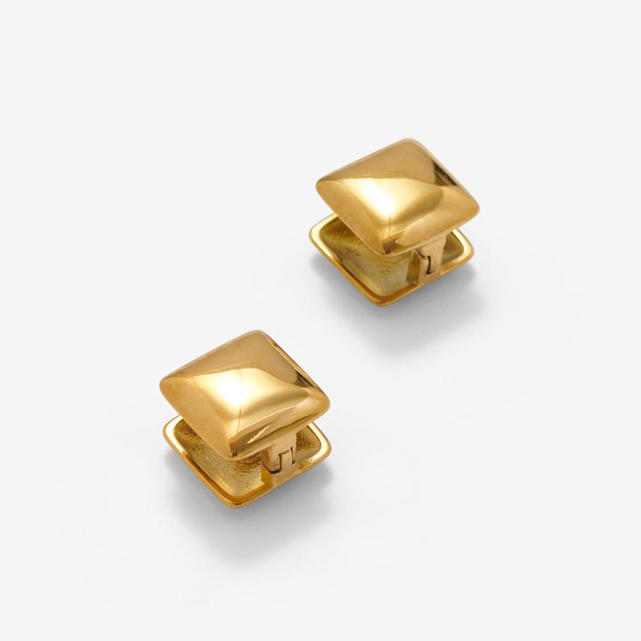 Klassiske Firkantede Øreringe