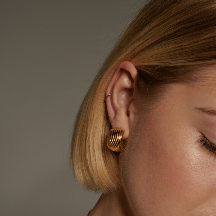 Twisted Ball Øreringe