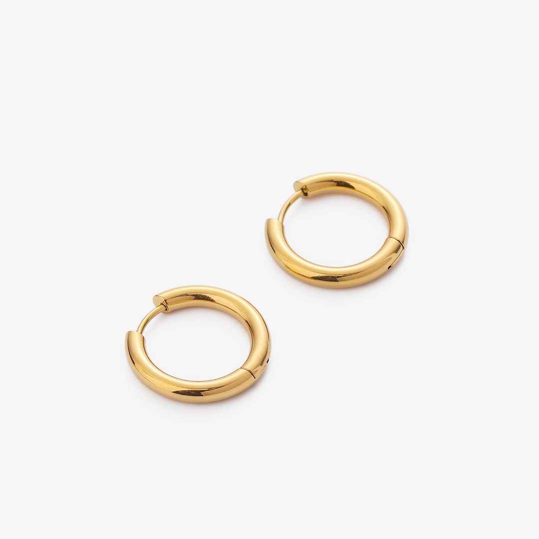 Klassiske Hoop Øreringe