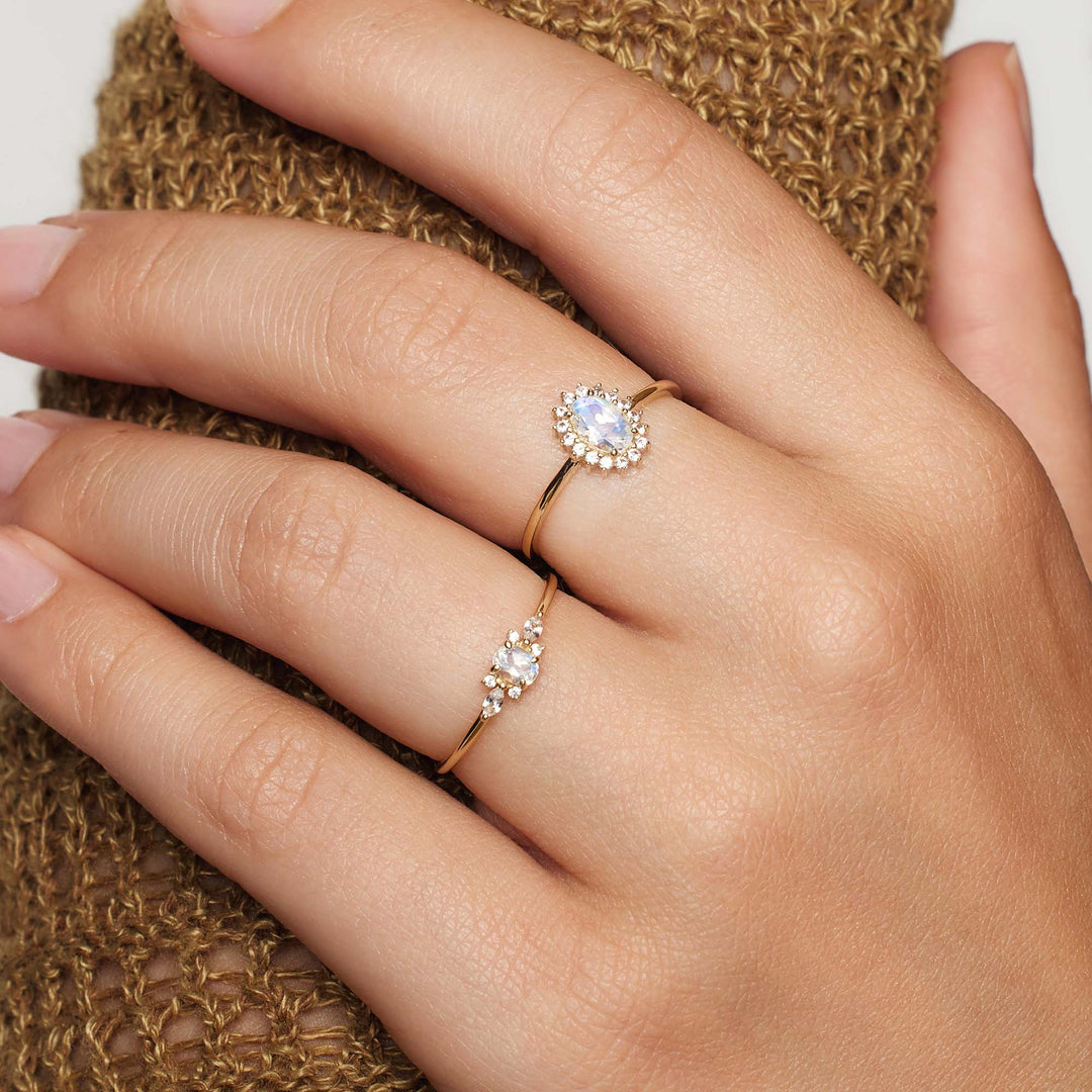 Lioravelle | Violet Diamantring 18k Guld