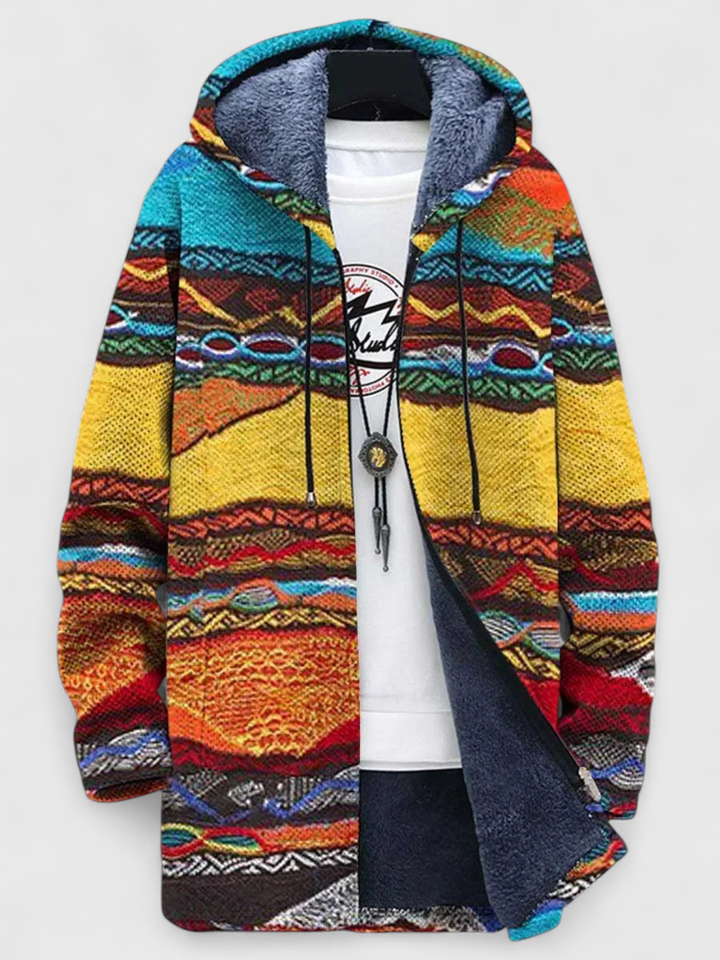 Elouera - Luksus, kunstinspireret cardigan