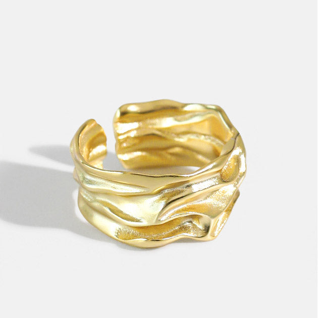 Jaylinette | Big Ring 18K Guld