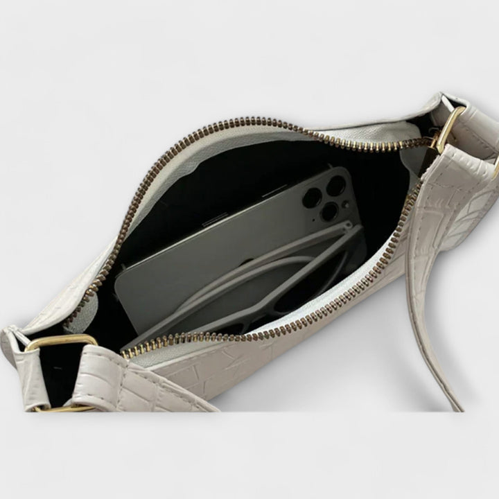 Gry - Skinnende Lædertaske