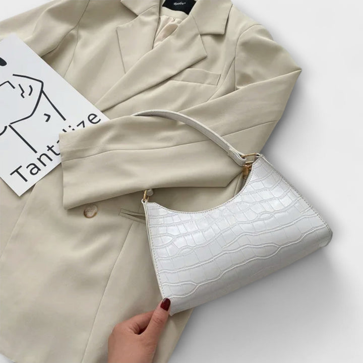 Gry - Skinnende Lædertaske