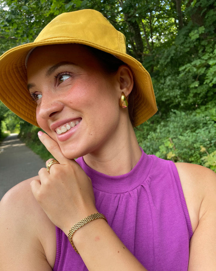 Jaylinette | Big Ring 18K Guld