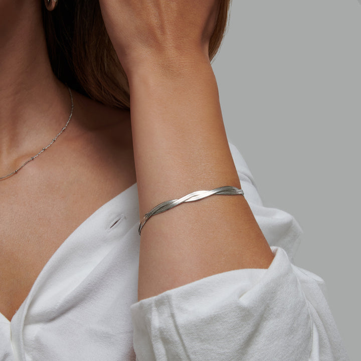 Twisted Chain Armbånd