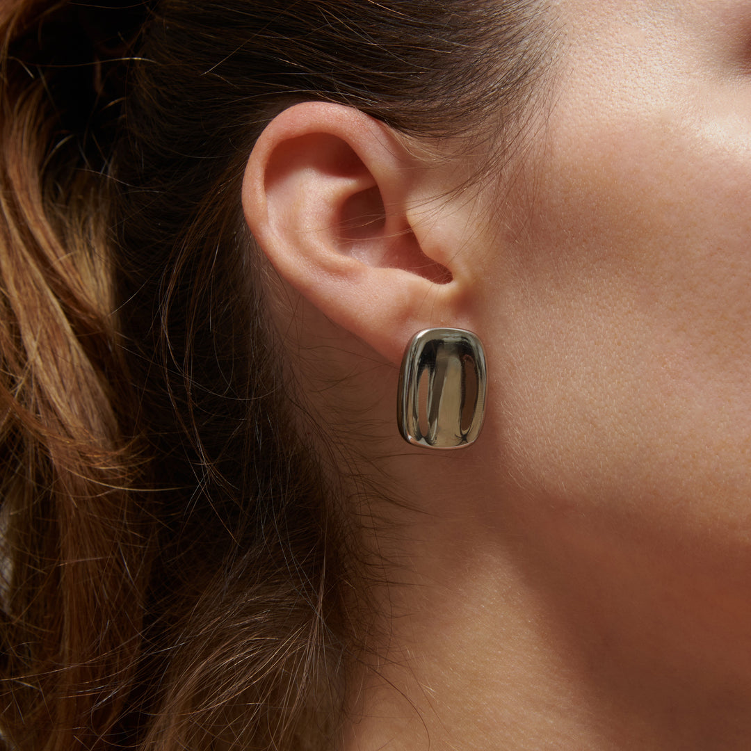 Firkantede Øreringe