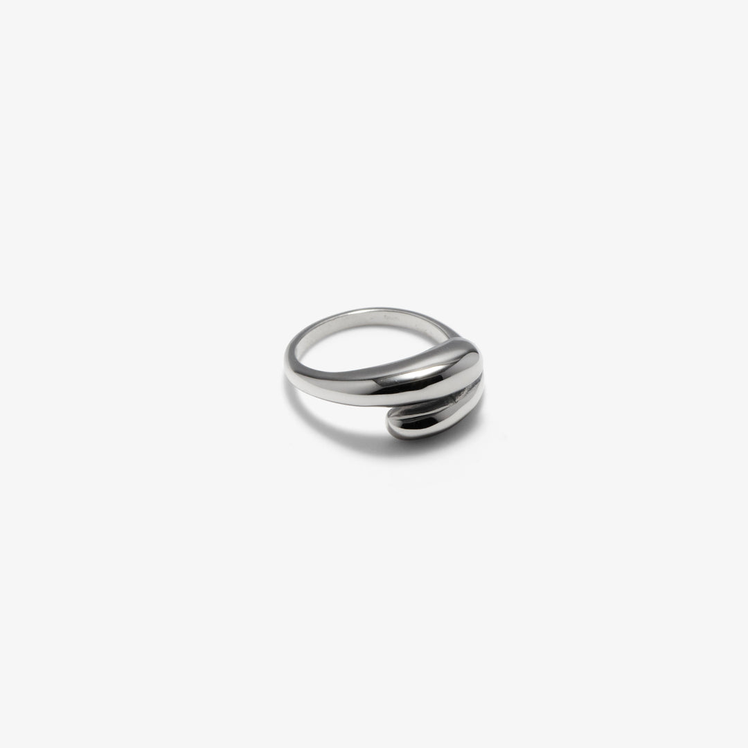 Minimalistisk Vanddråbe Ring