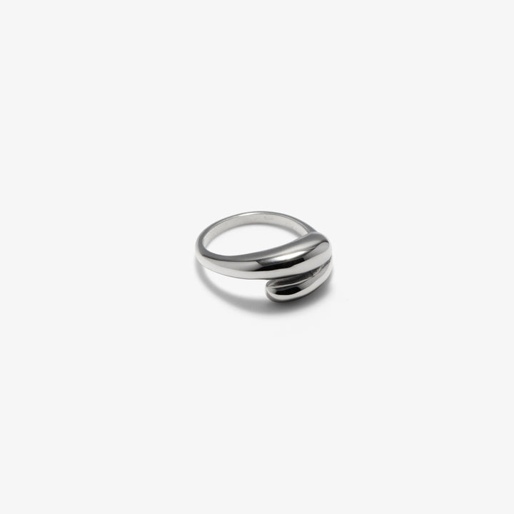 Minimalistisk Vanddråbe Ring