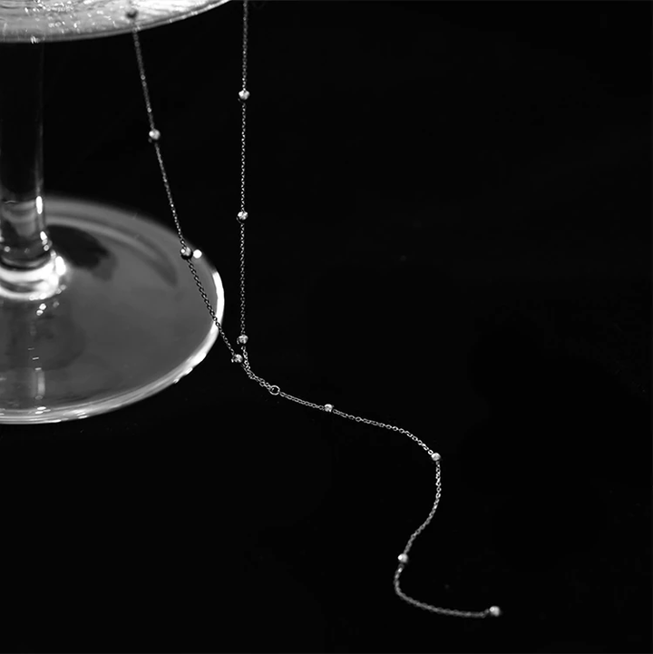 Kraveben Halskæde med Frynser