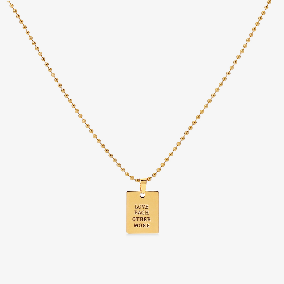 "Kærlighed" Inspirationshalskæde