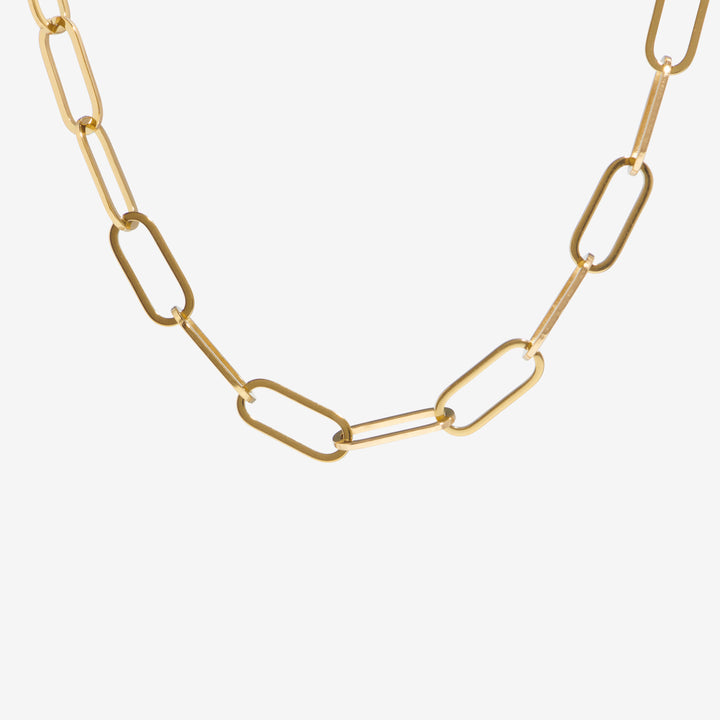 Papirklips Link Halskæde