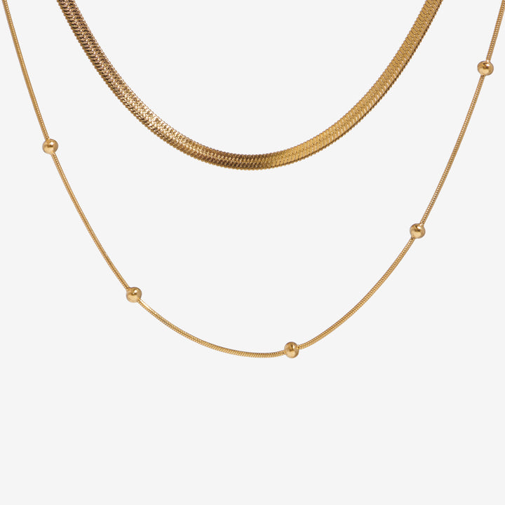 Slangeperle Halskæde