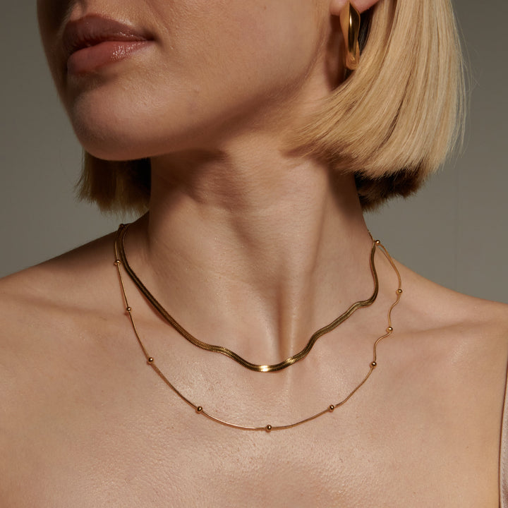 Slangeperle Halskæde