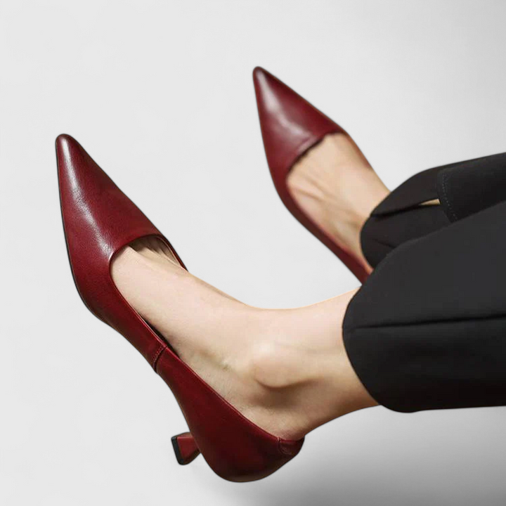 Anok™ Dekolleté i Ægte Læder